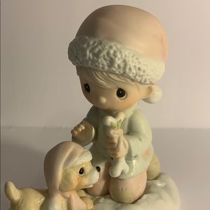 VNTG Precious Moments Wishing A Season Of Joy 1979